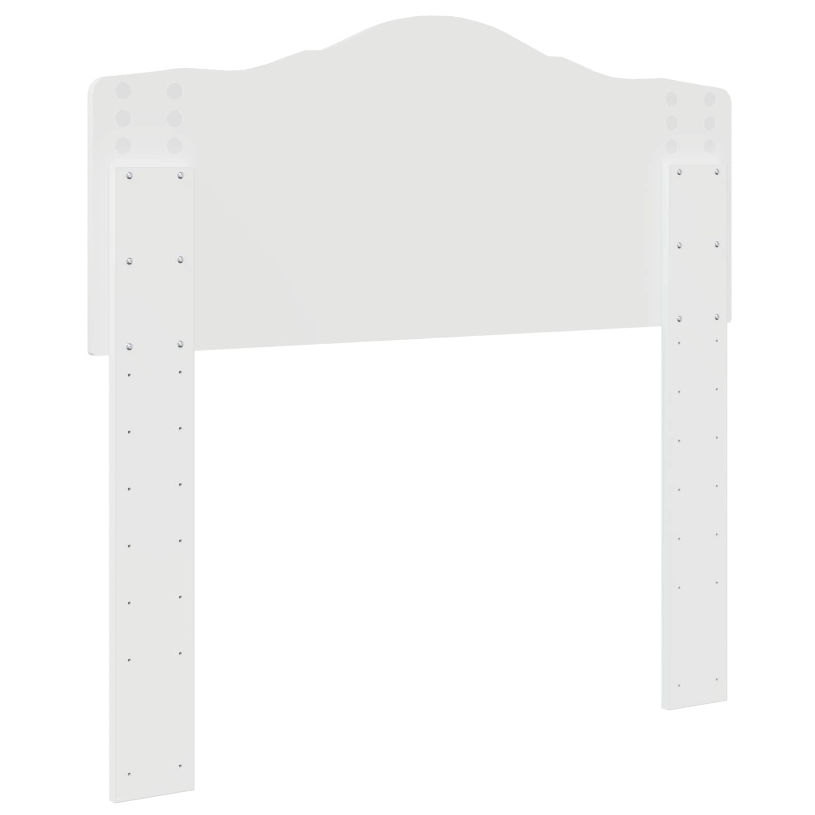 Testiera Bianco Legno multistrato | homemem39
