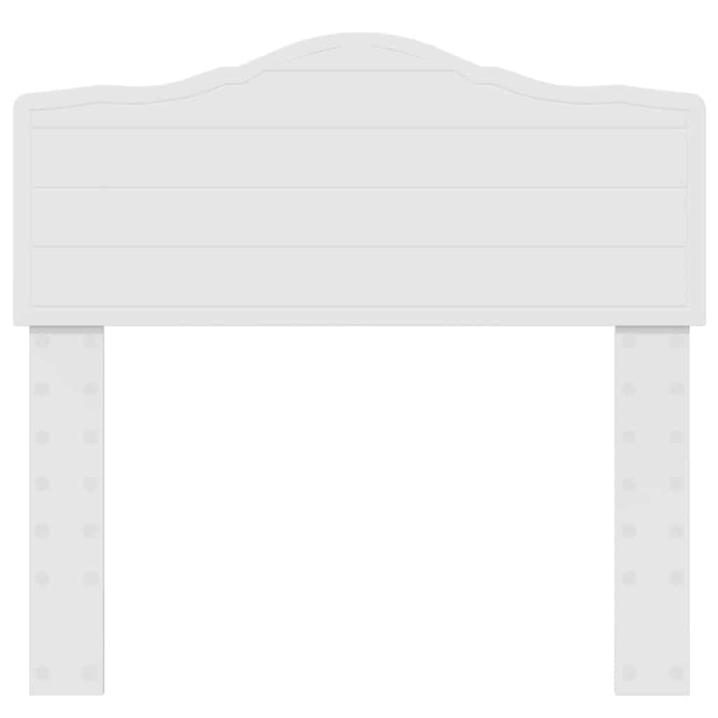 Testiera con testiera Bianco 100 cm Legno multistrato