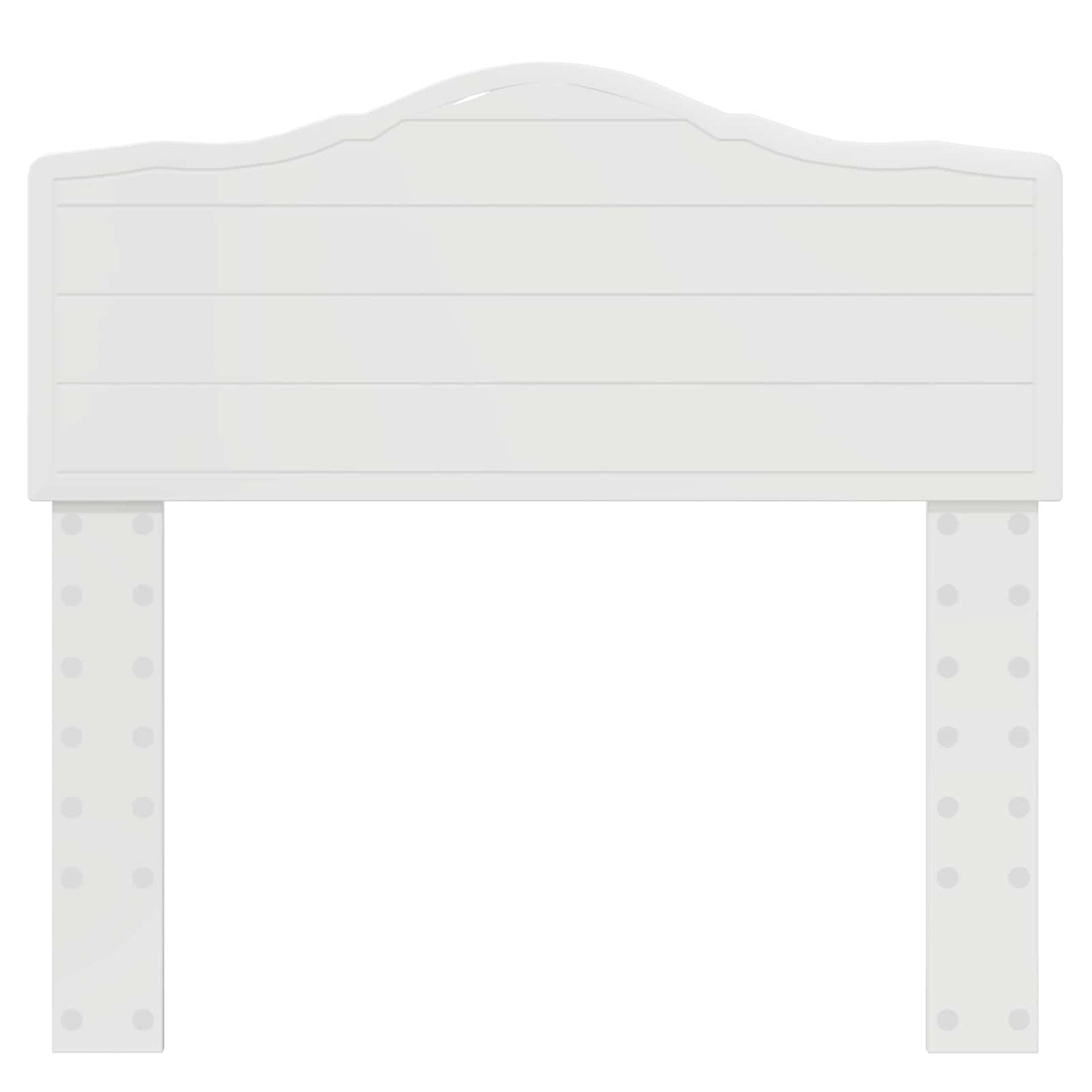 Testiera Bianco Lucido Legno multistrato | homemem39