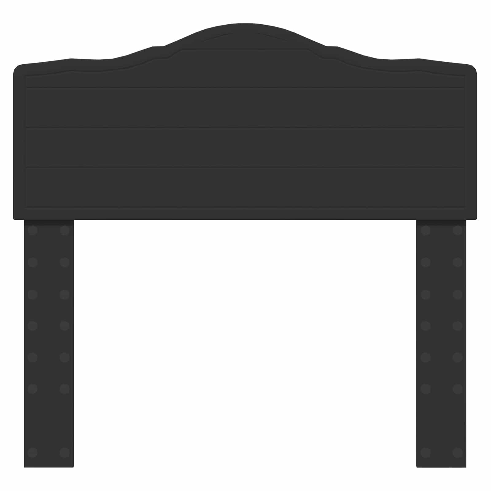 Testiera Rovere Nero Legno multistrato | homemem39
