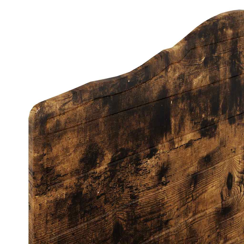 Testiera con testiera Rovere fumé 90 cm Legno multistrato