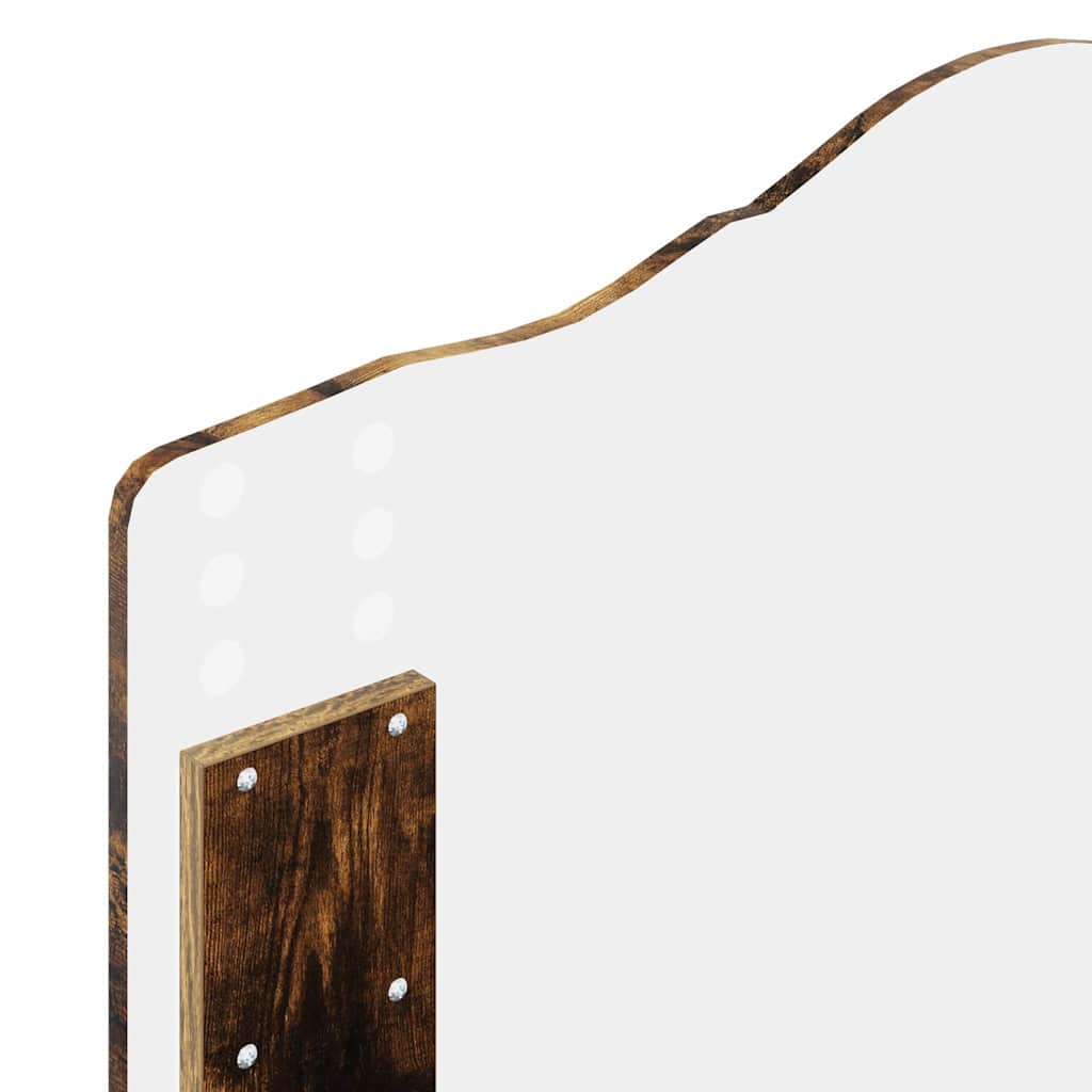 Testiera con testiera Rovere fumé 90 cm Legno multistrato