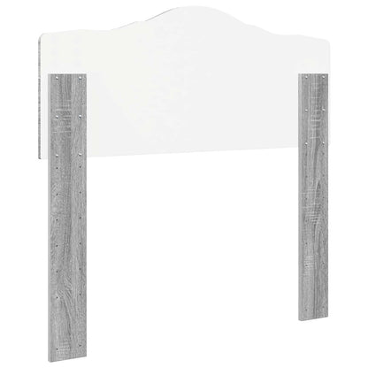Testiera Grigio Sonoma Legno multistrato
