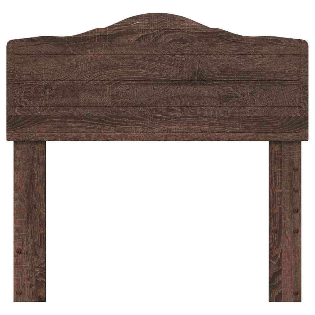 Testiera con testiera Rovere Marrone 90 cm Legno multistrato