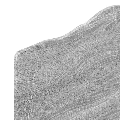 Testiera Grigio Sonoma Legno multistrato