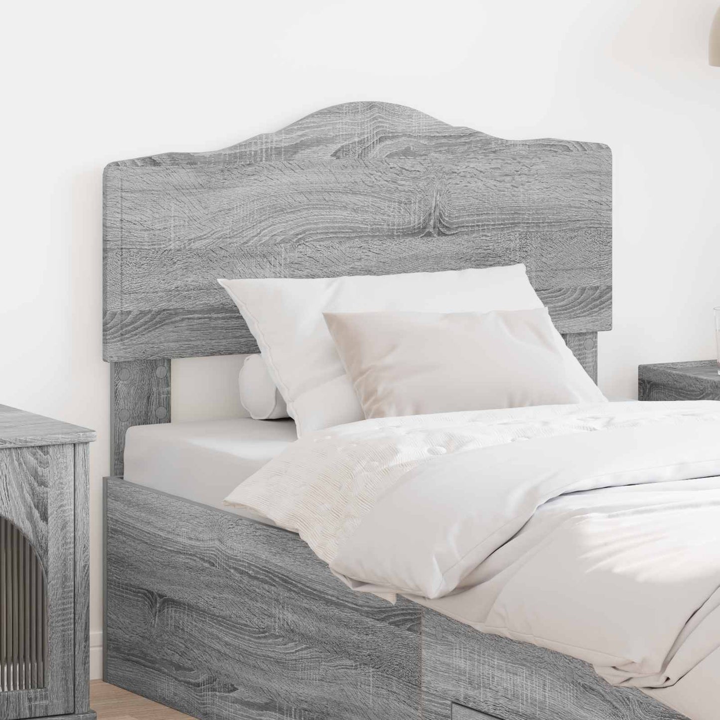 Testiera Grigio Sonoma Legno multistrato