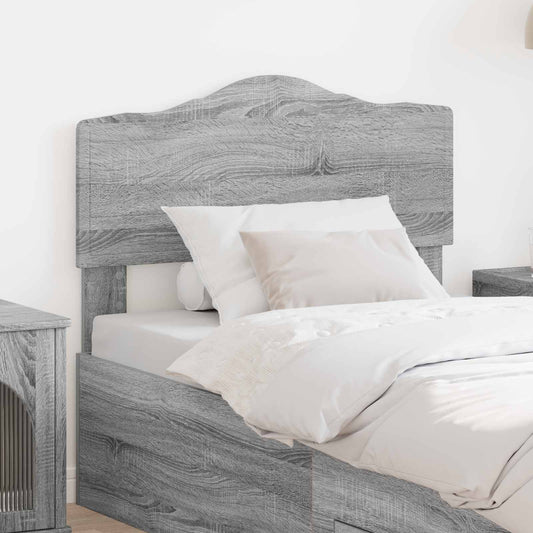 Testiera Grigio Sonoma Legno multistrato