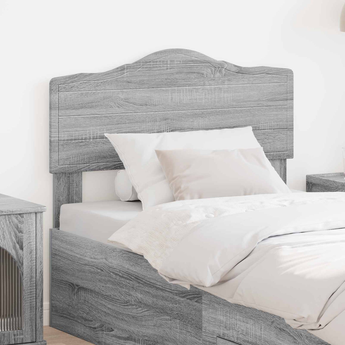 Testiera Grigio Sonoma Legno multistrato