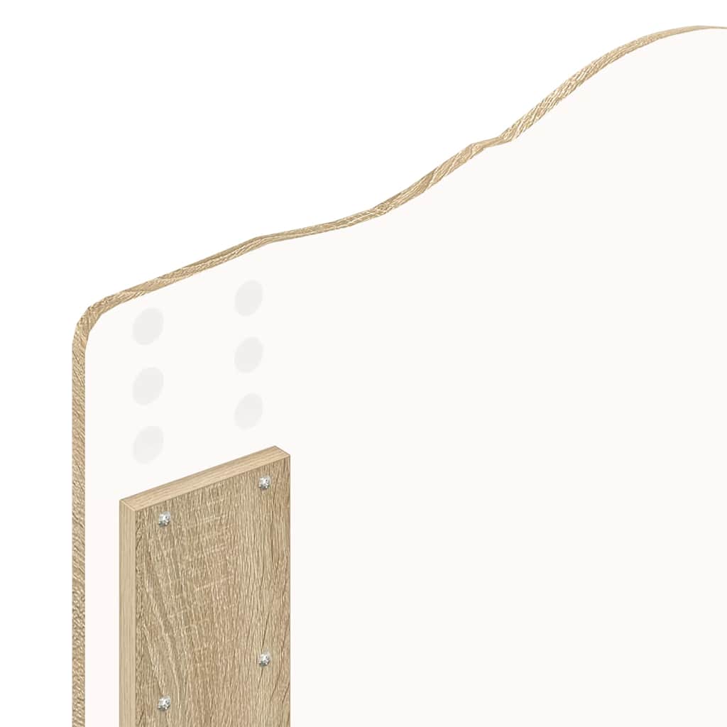 Testiera con testiera Rovere Sonoma 75 cm Legno multistrato