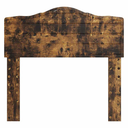 Testiera con testiera Rovere fumé 75 cm Legno multistrato