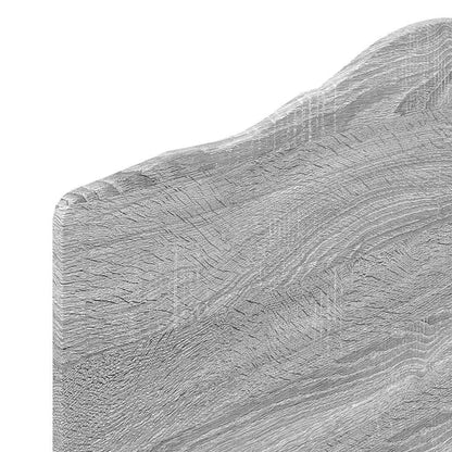 Testiera con testiera Grigio Sonoma 75 cm Legno multistrato