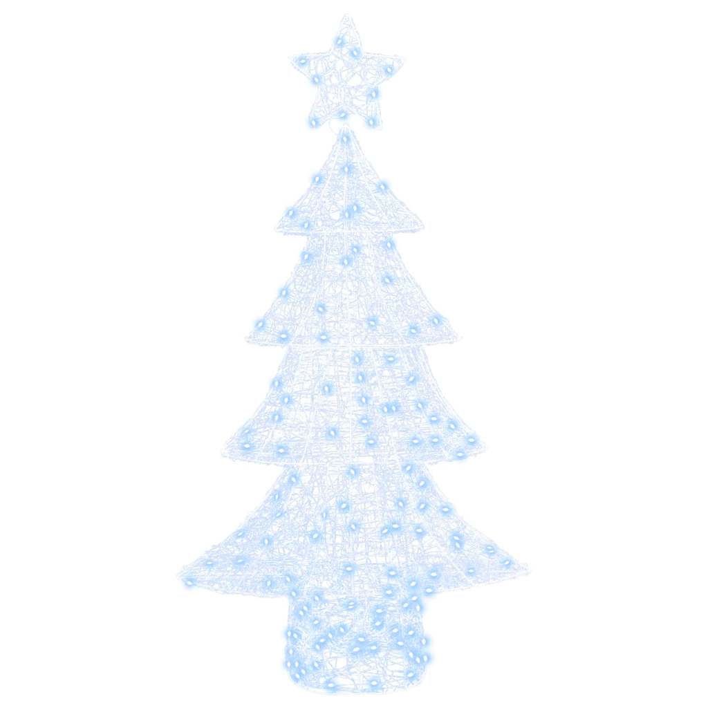 Albero di Natale con 160 LED Bianco freddo 150 cm Acrilico | homemem39