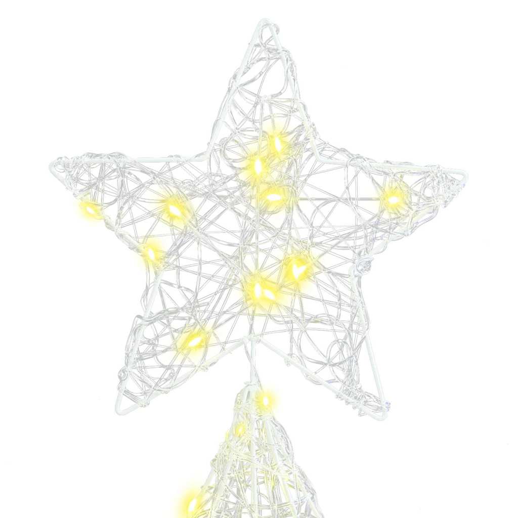 Albero di Natale con 240 LED Bianco caldo 150 cm Acrilico | homemem39
