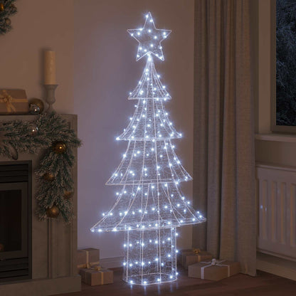 Albero di Natale con 240 LED Bianco freddo 180 cm Acrilico | homemem39