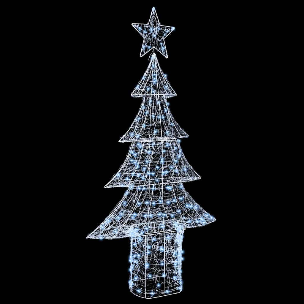 Albero di Natale con 240 LED Bianco freddo 180 cm Acrilico | homemem39