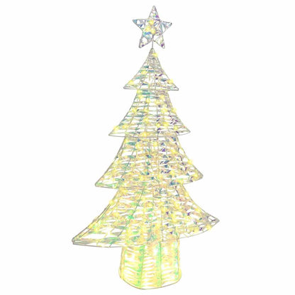 Albero di Natale con 160 LED Bianco caldo 150 cm PET | homemem39
