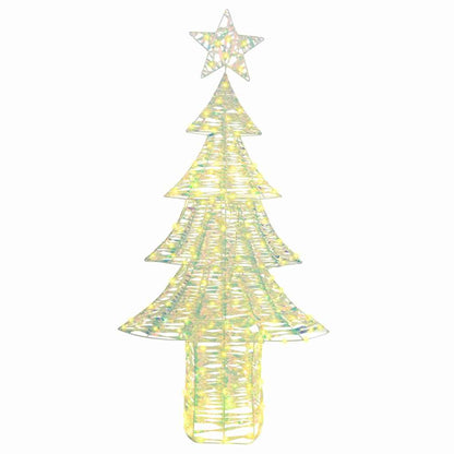 Albero di Natale con 240 LED Bianco caldo 181 cm PET | homemem39