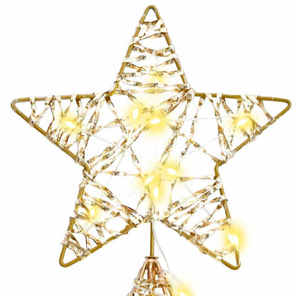 Albero di Natale con 240 LED Bianco caldo 181 cm PET | homemem39