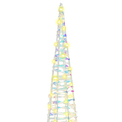 Albero di Natale 3 pcs Bianco caldo 20 x 20 x 80 cm PET | homemem39