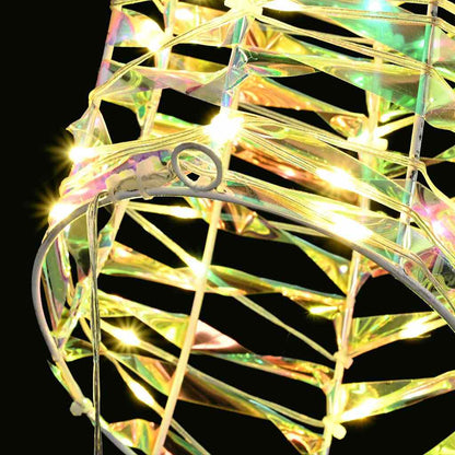 Slitta trainata da renna Bianco caldo 68 x 36.5 x 62.5 cm PET