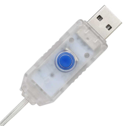 Decorazione Scatola Regalo con 60 LED 3 pcs Bianco caldo Rattan