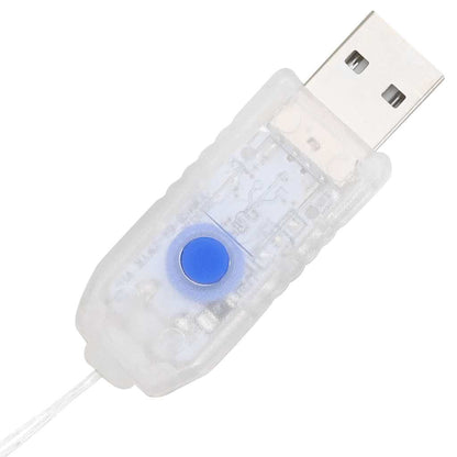 Corona con 80 LED Multicolore 92 x 9.5 x 92 cm Acrilico