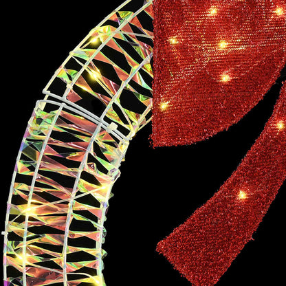 Ghirlanda con 60 LED Bianco caldo 75 cm PET