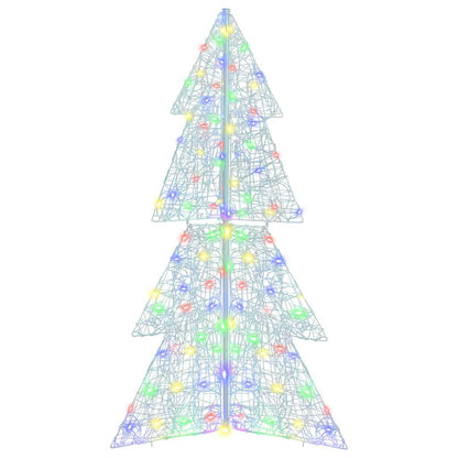 Albero di Natale con 160 LED Multicolore 150 cm Acrilico | homemem39