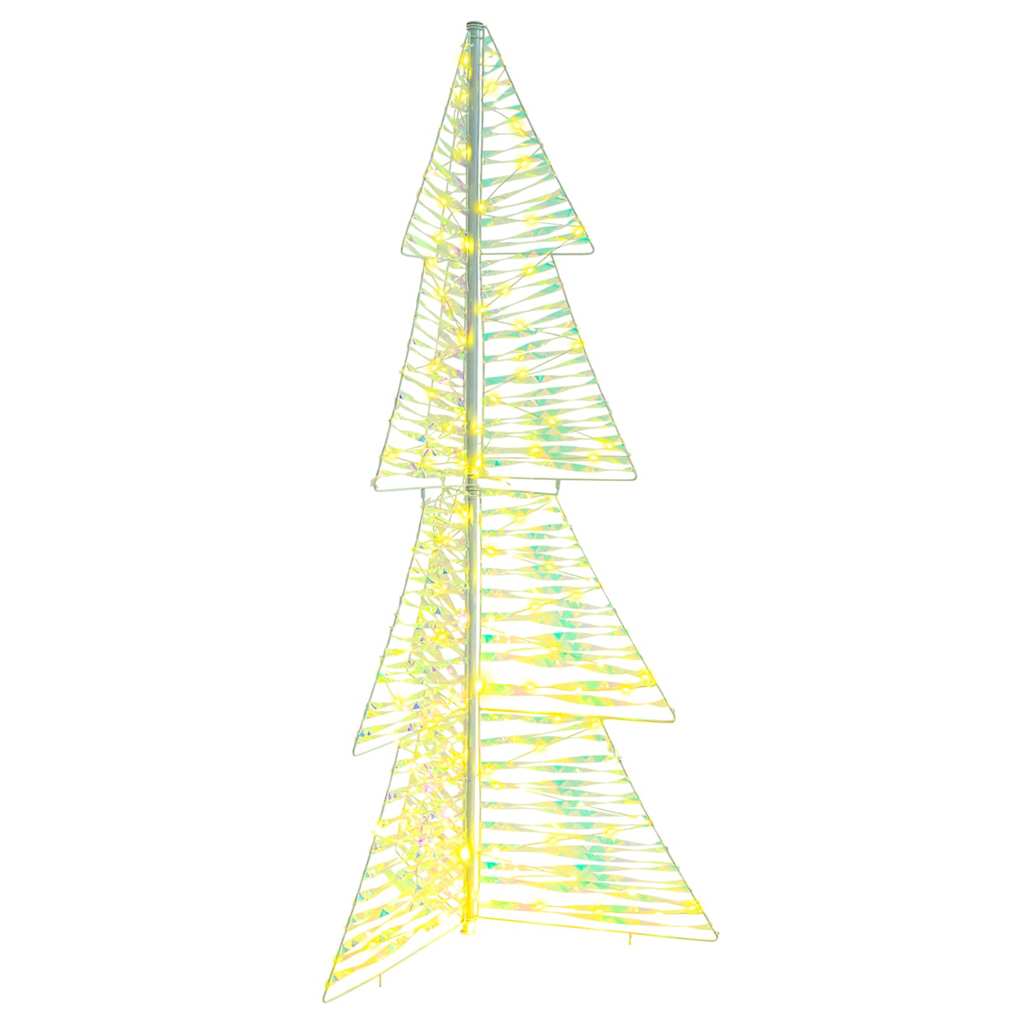 Albero di Natale con 160 LED Bianco caldo 150 cm PET | homemem39