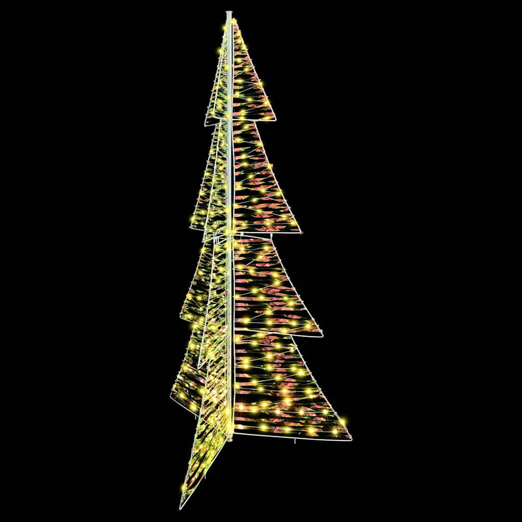Albero di Natale con 240 LED Bianco caldo 180 cm PET | homemem39