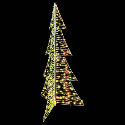 Albero di Natale con 240 LED Bianco caldo 180 cm PET | homemem39