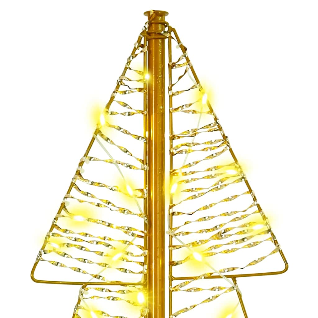 Albero di Natale con 100 LED Bianco caldo 120 cm PET | homemem39