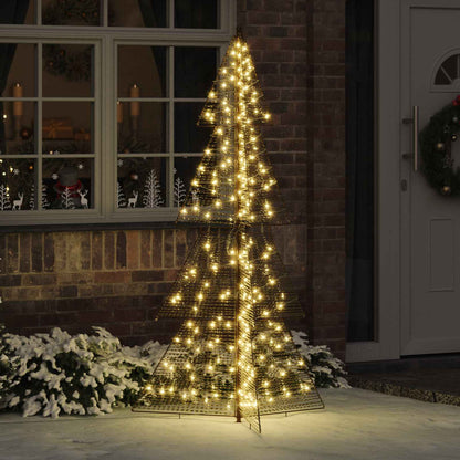 Albero di Natale con 240 LED Bianco caldo 180 cm PET | homemem39