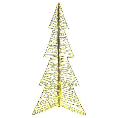Albero di Natale con 240 LED Bianco caldo 180 cm Rattan | homemem39
