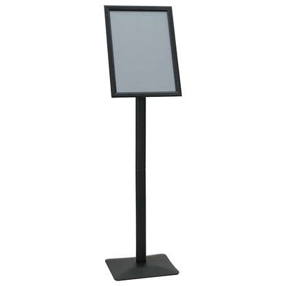 Supporto Poster a Piedistallo Nero a3 Alluminio e PVC