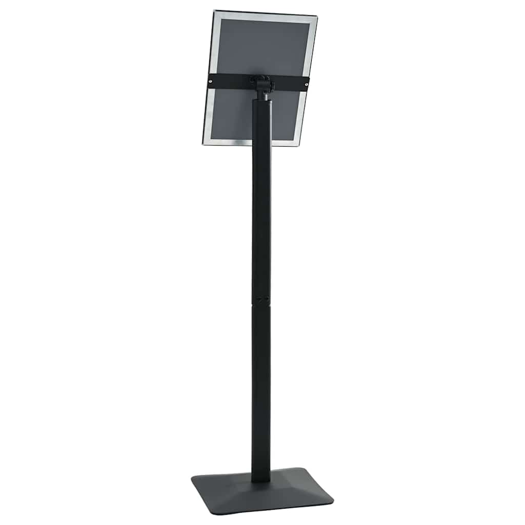 Supporto Poster a Piedistallo Nero a4 Alluminio e PVC