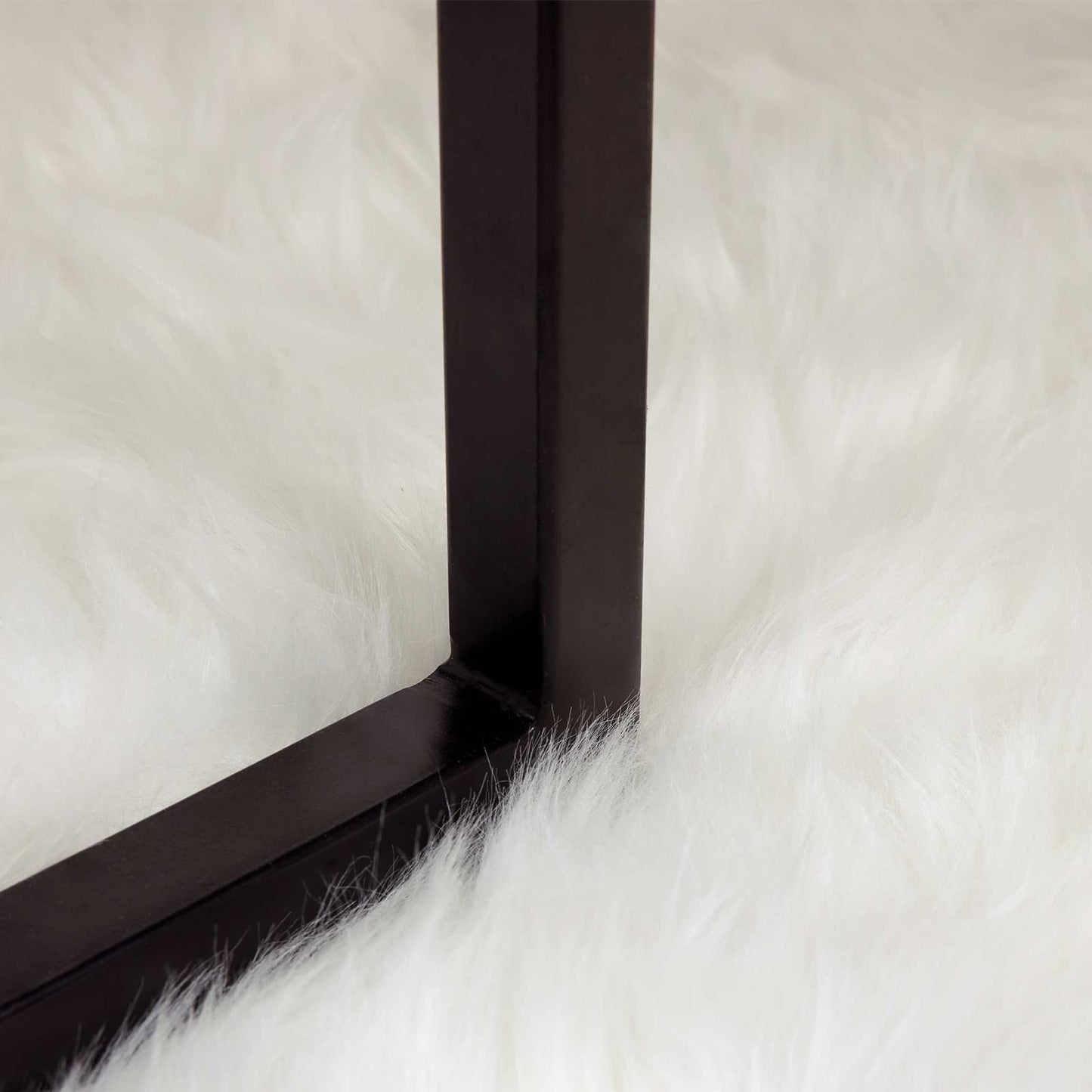 Tappeto Pecora Tafalla Bianco 80 x 250 cm Poliestere