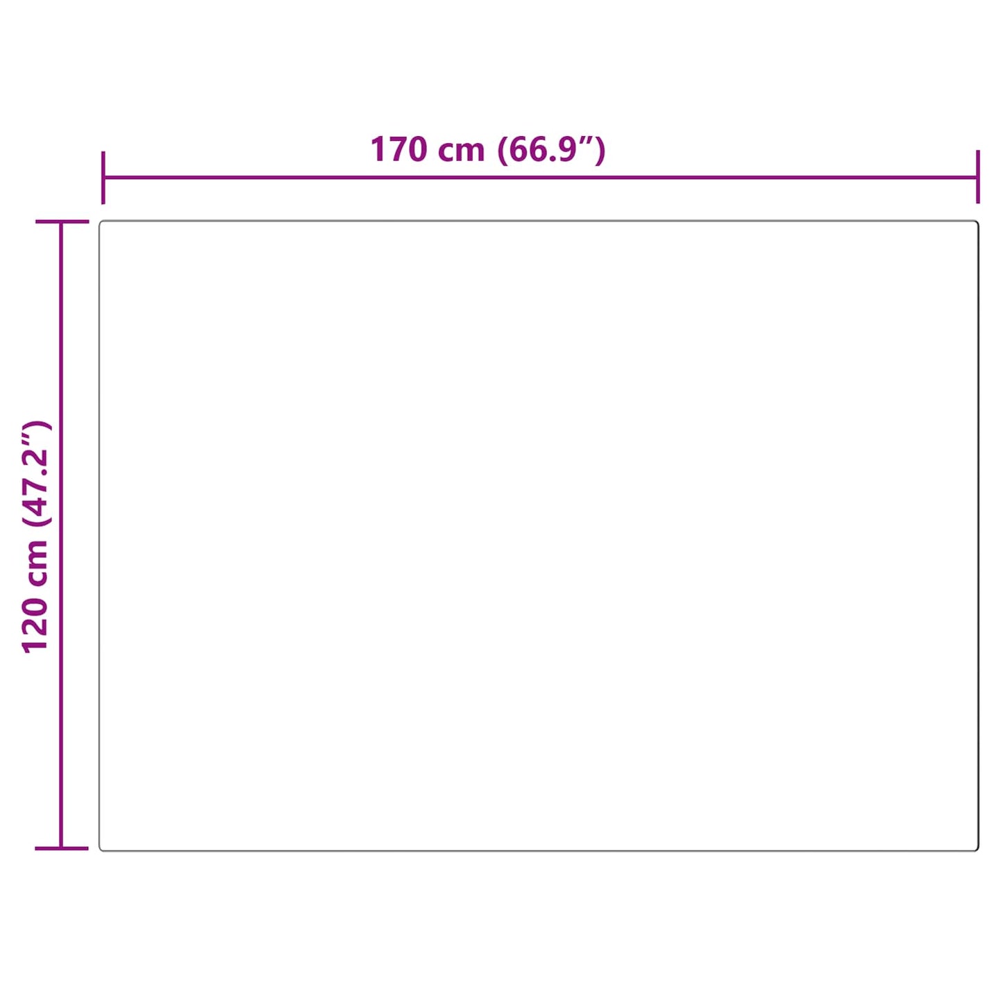 Tappeto Pecora Tafalla Bianco 120 x 170 cm Poliestere