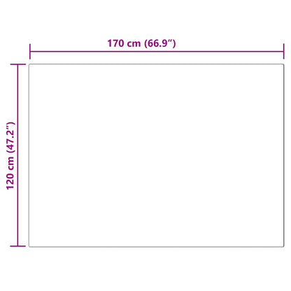 Tappeto Pecora Tafalla Bianco 120 x 170 cm Poliestere