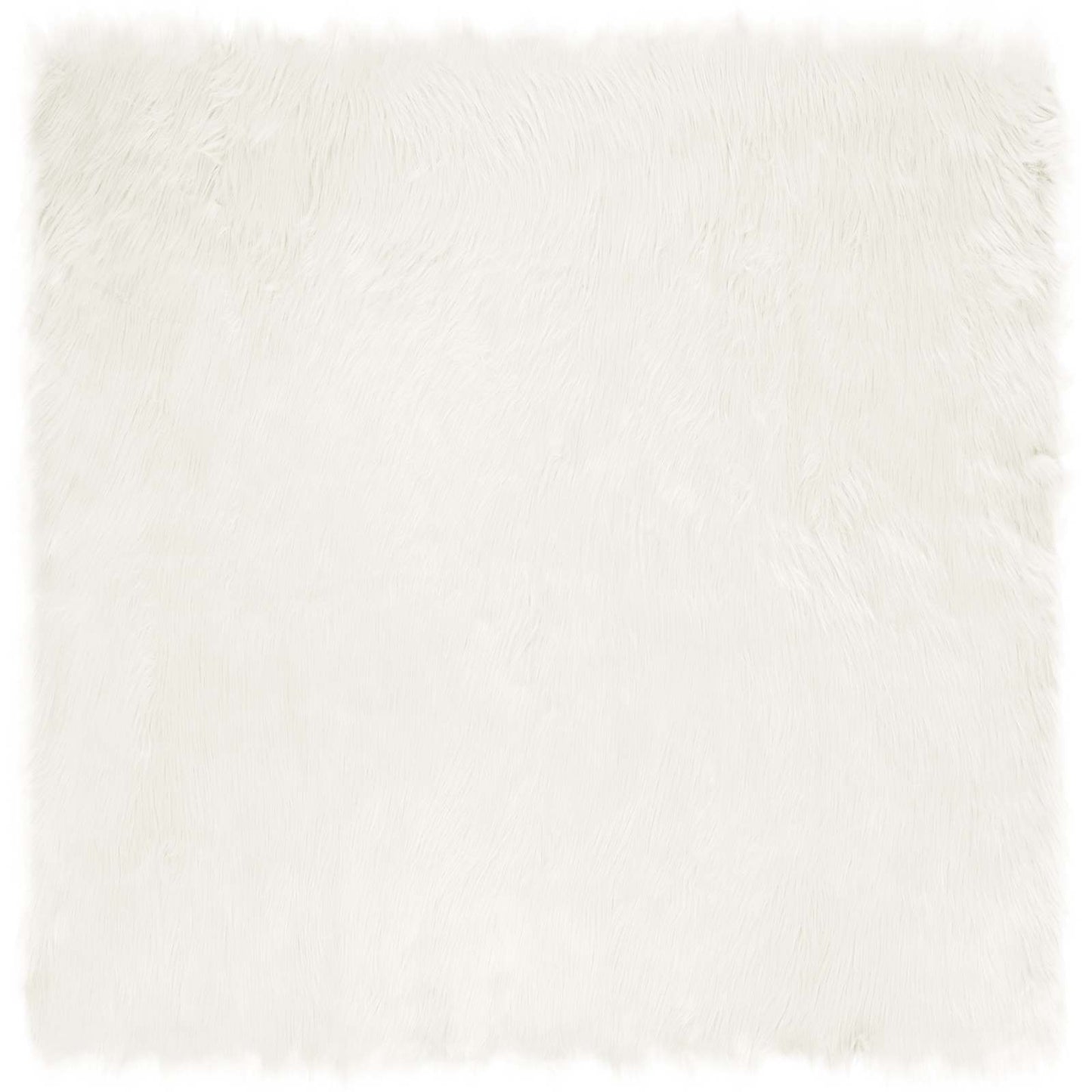 Tappeto Pecora Tafalla Bianco 240 x 240 cm Poliestere