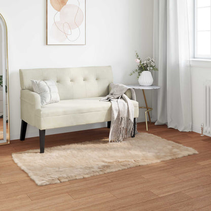Tappeto Pecora Tafalla Beige 80 x 150 cm Poliestere