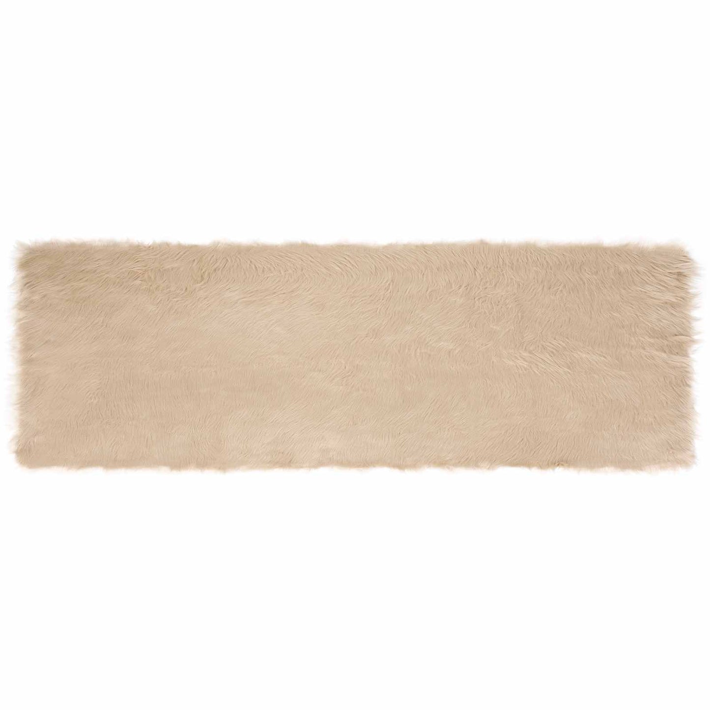Tappeto Pecora Tafalla Beige 80 x 250 cm Poliestere