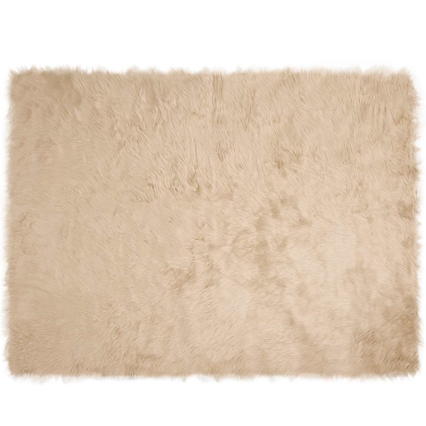 Tappeto Pecora Tafalla Beige 240 x 340 cm Poliestere