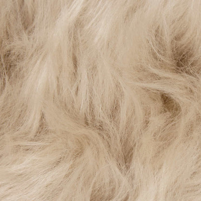 Tappeto in finta TAFALLA Beige Ø 120 cm Poliestere