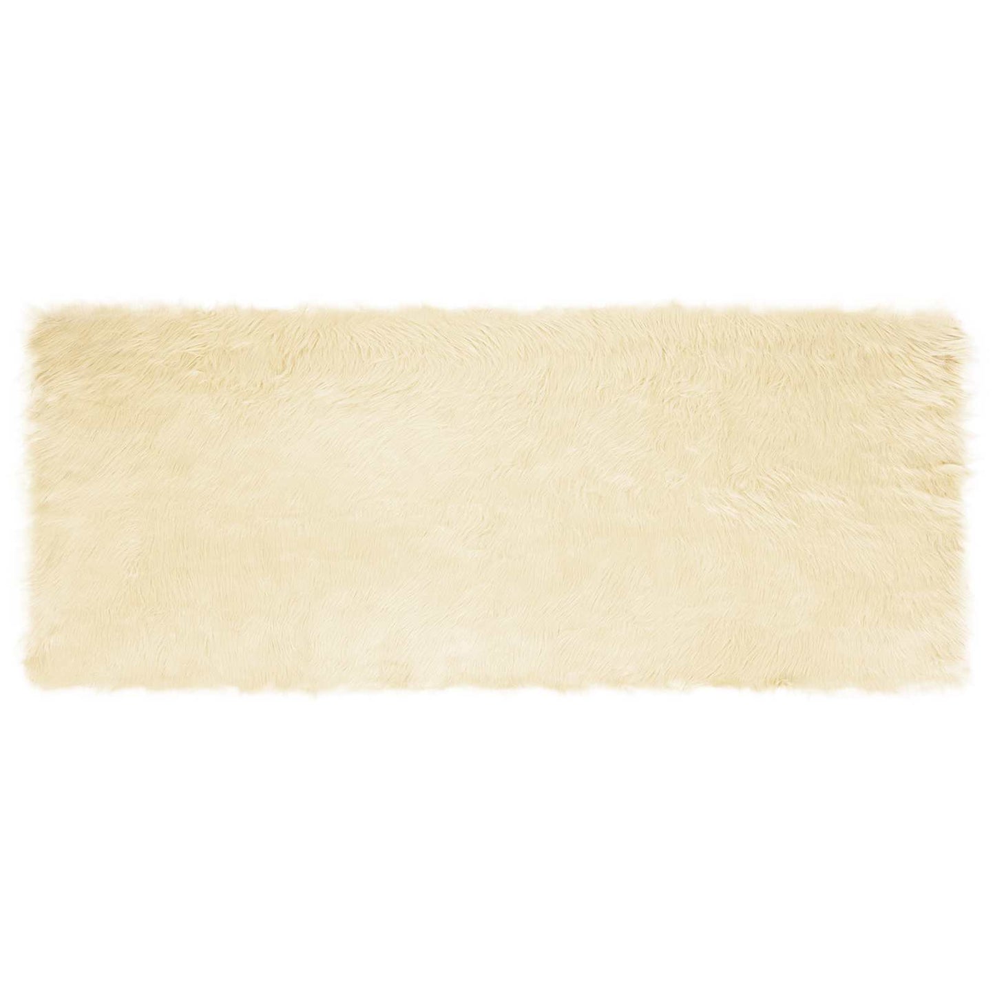 Tappeto Pecora Tafalla Crema 80 x 200 cm Poliestere