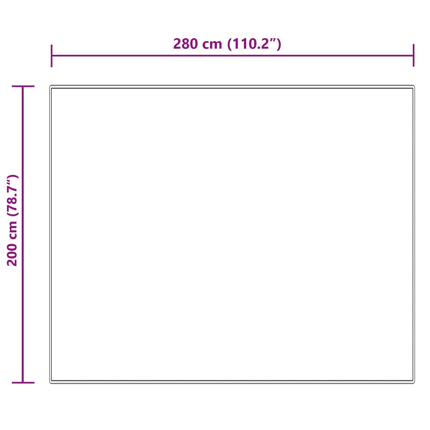 Tappeto in finta TAFALLA Crema 200 x 280 cm Poliestere | homemem39