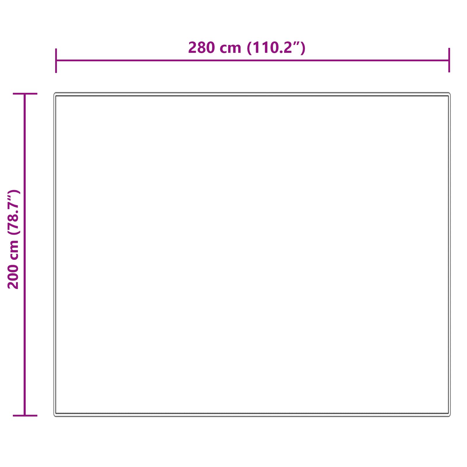Tappeto in finta TAFALLA Crema 200 x 280 cm Poliestere | homemem39