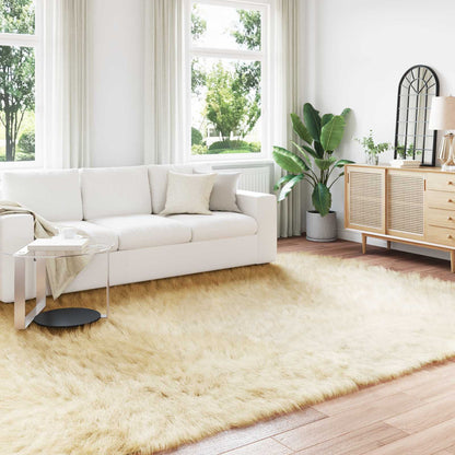 Tappeto Pecora Tafalla Crema 240 x 340 cm Poliestere