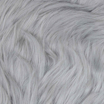 Tappeto in finta TAFALLA Grigio 100 x 200 cm Poliestere