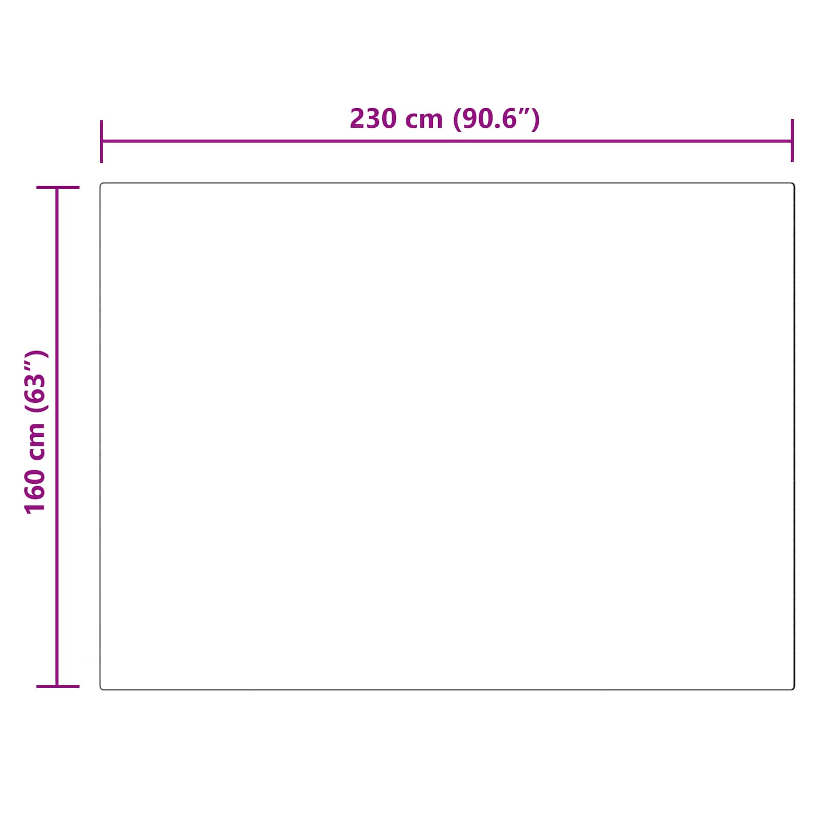Tappeto in finta TAFALLA Grigio 160 x 230 cm Poliestere | homemem39
